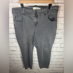 TORRID‎ grey colored denim Jeggings women’s size 20R pants